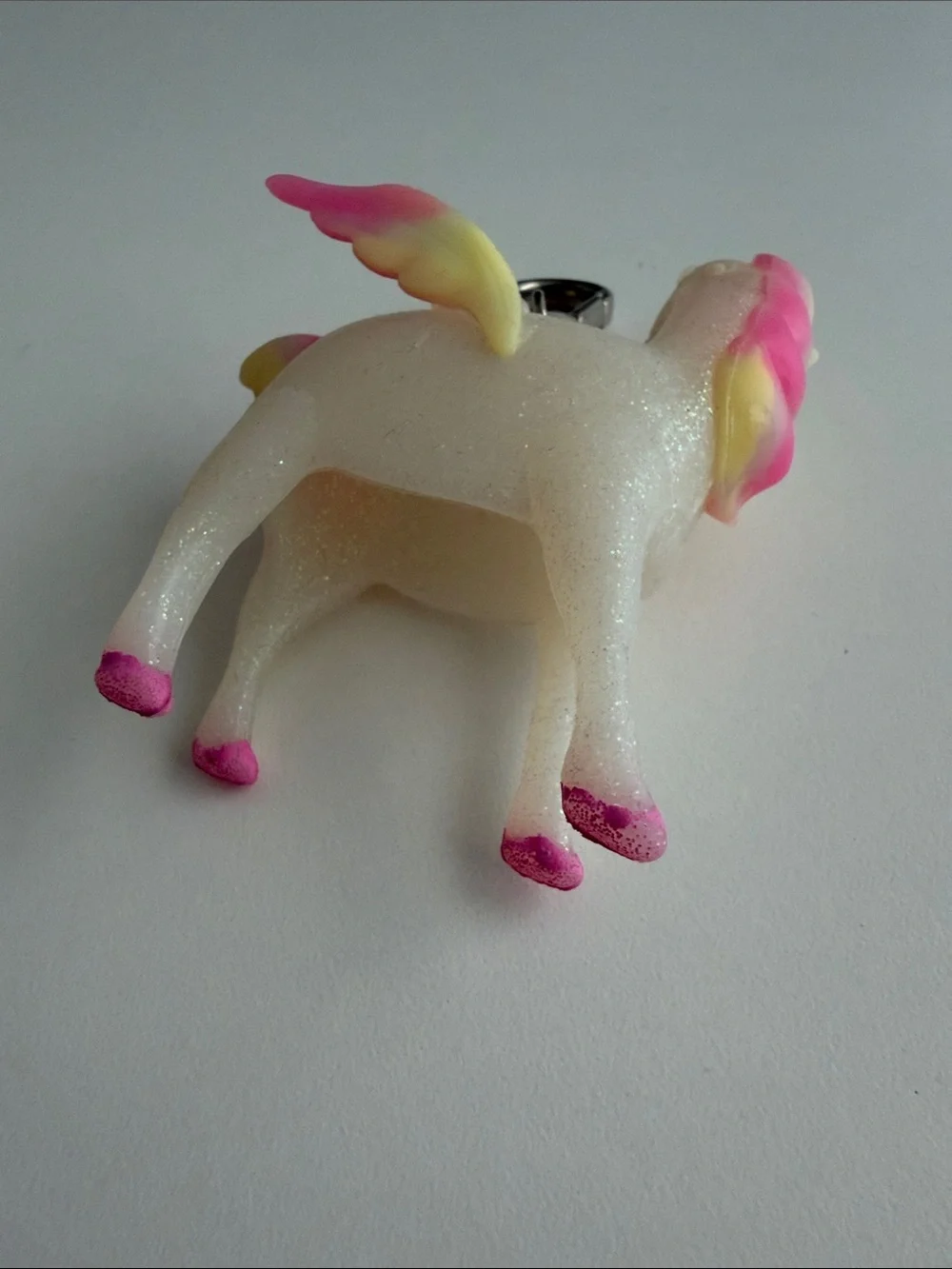 Bath & Body Works - Full Unicorn - Hand Sanitizer Holder - Glitter - Rainbow